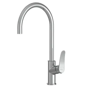Oliveri Verona Goose Neck Mixer Tap Chrome VA306500CR by Oliveri, a Kitchen Taps & Mixers for sale on Style Sourcebook