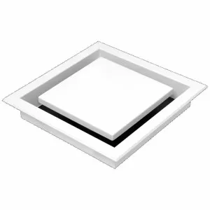 Schweigen Square Recessed Diffuser for Exhaust Fan DF-W by Schweigen, a Rangehoods for sale on Style Sourcebook