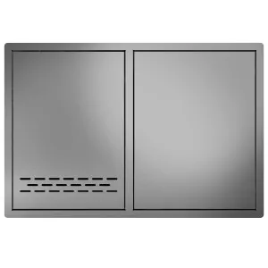 BeefEater Outdoor Kitchen Single Cupboard Door and Propane Drawer BOC2060SA by BeefEater, a BBQs for sale on Style Sourcebook