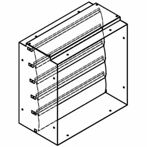 Qasair Back Draft Damper Twin Motor BDD250SQ by Qasair, a Rangehoods for sale on Style Sourcebook