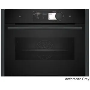 NEFF Flex Design 45cm Compact Oven with FullSteam Anthracite Grey C29FY5CY0-AG by NEFF, a Ovens for sale on Style Sourcebook