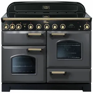 Falcon 110cm Slate Induction Classic Deluxe Freestanding Oven CDL110EISLBR by Falcon, a Cooktops for sale on Style Sourcebook
