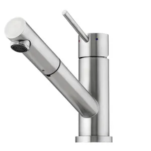 Oliveri Essente Swivel Pull Out Mixer Tap - Stainless Steel SS31615 by Oliveri, a Kitchen Taps & Mixers for sale on Style Sourcebook