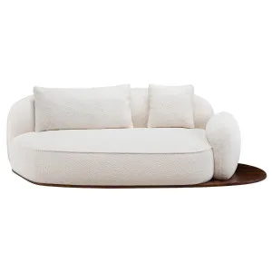 De La Espada Azores Miguel Right Hand Sofa - Danish Oiled Walnut and Elle 200 Upholstery 138F-DOWELLE200 by De La Espada, a Sofas for sale on Style Sourcebook
