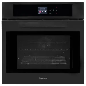 Artusi 60cm Multifunction Electric Built In Oven Black AO6000MB by Artusi, a Ovens for sale on Style Sourcebook