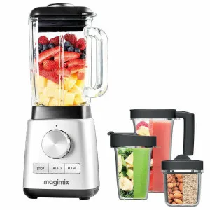Magimix Power Blender 4 Premium Matte Chrome 11636AU by Magimix, a Small Kitchen Appliances for sale on Style Sourcebook