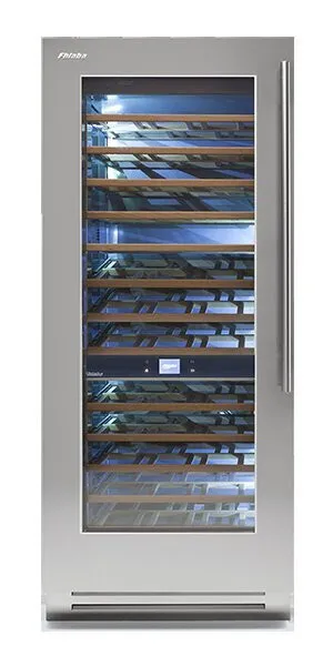 Fhiaba 90cm Classic Wine Cellar Left Hinge Stainless Steel KS8990FW3ASS by Fhiaba, a Wine Fridges for sale on Style Sourcebook