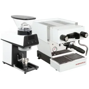 La Marzocco Linea Micra White Home Package with White Pico WA-MICRAPACK-W-PICO by La Marzocco, a Espresso Machines for sale on Style Sourcebook