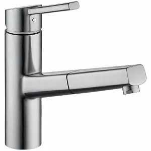KWC Luna-E Pull Out Aerator Tap 10441113700 by KWC, a Kitchen Taps & Mixers for sale on Style Sourcebook