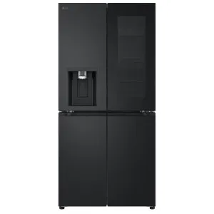 LG 508L French Door InstaView Door-in-Door Fridge with In-door Ice & Water Dispenser Matte Black GF-V500MBLC by LG, a Refrigerators, Freezers for sale on Style Sourcebook