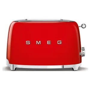 Smeg 50s Retro Style 2 Slice Toaster Red TSF01RDAU by Smeg, a Small Kitchen Appliances for sale on Style Sourcebook
