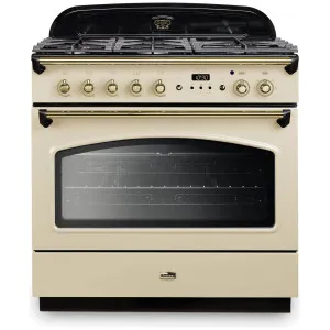 Falcon 90cm Classic FX Cream Dual Fuel Freestanding Oven CLA90FXDFCR-BR by Falcon, a Ovens for sale on Style Sourcebook