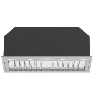 Whispair 90cm Monte Carlo Undermount Rangehood with Ultra EC On Board Motor X3MD09S6.OU/B by Whispair, a Rangehoods for sale on Style Sourcebook