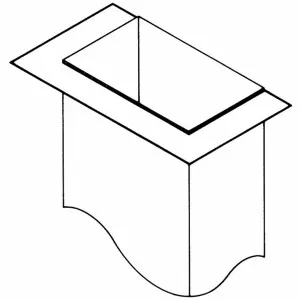 Qasair Ceiling Flange CF1012H by Qasair, a Rangehoods for sale on Style Sourcebook