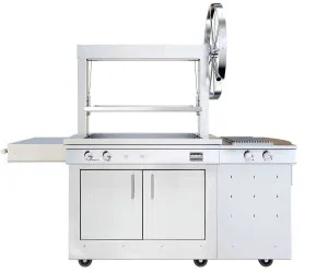 Kalamazoo Gaucho Freestanding Grill w/ Side Burner K750GS-AU-LPCYL-S4 by Kalamazoo, a BBQs for sale on Style Sourcebook