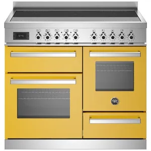 Bertazzoni 100cm Giallo Induction Freestanding Oven PRO105I3EGIT by Bertazzoni, a Cooktops for sale on Style Sourcebook