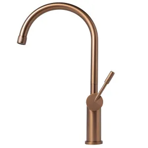 Titan Gooseneck Kitchen Mixer Tap Model 2 Cognac TTAB2 by Titan, a Kitchen Taps & Mixers for sale on Style Sourcebook