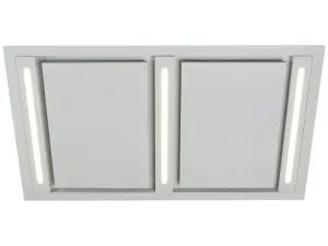 Schweigen 120cm White Ceiling Cassette Rangehood with ISO Drive SP Twin Motors SCC1200W-SP2PAK by Schweigen, a Rangehoods for sale on Style Sourcebook