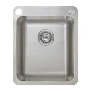 Abey 30Ltr Stainless Steel Laundry Tub with Dual Bypass LK30A by null, a Laundry Accessories for sale on Style Sourcebook