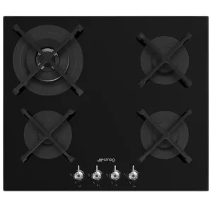 Smeg 60CM Classic Gas on Tempered Glass Cooktop PV364NAU by Smeg, a Cooktops for sale on Style Sourcebook
