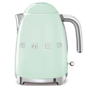 Smeg 50s Retro Style Aesthetic Electric Kettle Pastel Green KLF03PGAU by Smeg, a Small Kitchen Appliances for sale on Style Sourcebook