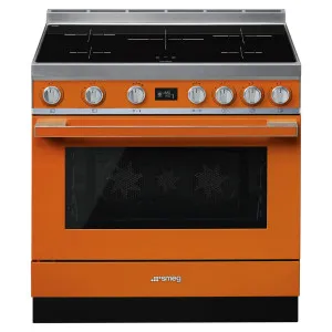 Smeg 90cm Portofino Freestanding Electric Oven/Stove CPF9IPOR by Smeg, a Cooktops for sale on Style Sourcebook