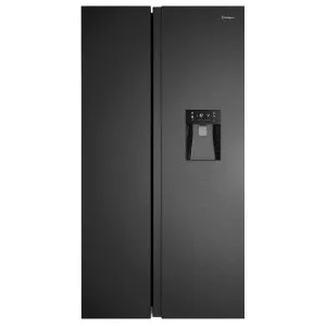 Westinghouse 619L Side by Side Refrigerator with Non-Plumbed Water Dispenser Matte Black WSE6240BB by Westinghouse, a Refrigerators, Freezers for sale on Style Sourcebook