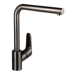 Hansgrohe Decor 280 1jet Sink Mixer Tap - Brushed Black Chrome 31817343 by Hansgrohe, a Kitchen Taps & Mixers for sale on Style Sourcebook