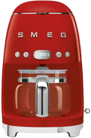 Smeg 50s Retro Style Drip Filter Coffee Machine Red DCF02RDAU by Smeg, a Espresso Machines for sale on Style Sourcebook