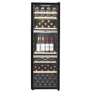 LeCavist 140 Bottle Triple Zone Wine Cabinet Black LEK1403ZPV by LeCavist, a Wine Fridges for sale on Style Sourcebook