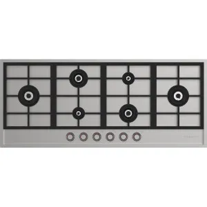 Spezialist 124cm 6 Burner Stainless Steel Flush Mount Natural Gas Cooktop S31246SFNG by Spezialist, a Cooktops for sale on Style Sourcebook