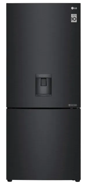 LG 420L Bottom Mount Non-Plumbed Fridge Matte Black GB-W455MBL by LG, a Refrigerators, Freezers for sale on Style Sourcebook