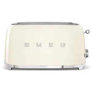 Smeg 50s Retro Style 4 Slice Toaster Cream TSF02CRAU by Smeg, a Small Kitchen Appliances for sale on Style Sourcebook