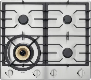 ASKO 60cm Natural Gas Cooktop with Super Flex Wok Burner Stainless Steel HG1666SD by Asko, a Cooktops for sale on Style Sourcebook