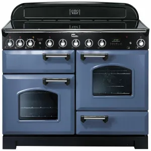 Falcon 110cm Classic Deluxe Freestanding Induction Oven/Stove Stone Blue - Special Order CDL110EISBCH by Falcon, a Cooktops for sale on Style Sourcebook
