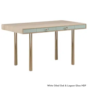 De La Espada Elliot Dressing Table - Oak 060JK by De La Espada, a Desks for sale on Style Sourcebook