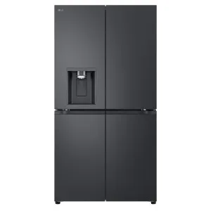 LG 637L French Door Fridge with Ice and Water Matte Black GF-L700MBL by LG, a Refrigerators, Freezers for sale on Style Sourcebook