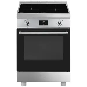 Smeg 60cm Stainless Steel Induction Freestanding Oven C6IPXT2 by Smeg, a Cooktops for sale on Style Sourcebook