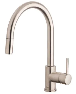Armando Vicario Pull Out Kitchen Mixer Tap SK5-AV-BN by Armando Vicario, a Kitchen Taps & Mixers for sale on Style Sourcebook