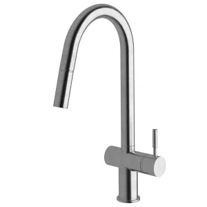 Sussex Taps Voda Pull Out Sink Mixer Tap - Satin Chrome VSMPO-11 by Sussex Taps, a Kitchen Taps & Mixers for sale on Style Sourcebook