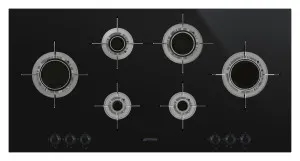 Smeg 100cm Dolce Stil Novo Natural Gas Cooktop PVL6106CNAU by Smeg, a Cooktops for sale on Style Sourcebook