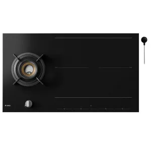 ASKO 90cm Duo Fusion Cooktop with Celsius Cooking Black HIG89524BGD1 by Asko, a Cooktops for sale on Style Sourcebook