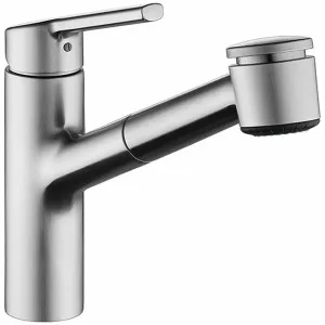 KWC Luna-E Pull Out Tap with Jetclean 10441033000 by KWC, a Kitchen Taps & Mixers for sale on Style Sourcebook
