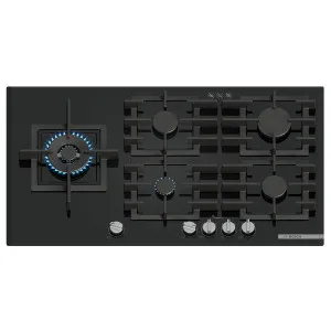 Bosch Series 6 90cm Gas Cooktop with Wok Burner PPM9A6I40A by Bosch, a Cooktops for sale on Style Sourcebook