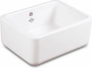 Shaws Butler 600 Single Bowl Handcrafted Fireclay Sink SCBU600WH by Shaws, a Kitchen Sinks for sale on Style Sourcebook