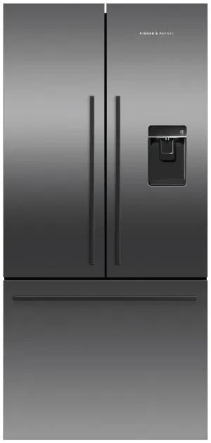 Fisher & Paykel Series 7 487L French Door Refrigerator with Ice and Water Black Stainless Steel RF522ADUB5 by null, a Refrigerators, Freezers for sale on Style Sourcebook