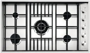 Barazza 90cm Lab Natural Gas Cooktop LABH900NG by Barazza, a Cooktops for sale on Style Sourcebook