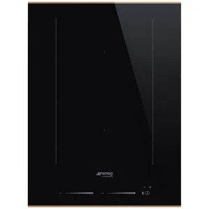 Smeg 38cm Dolce Stil Novo 2 Zone Induction Cooktop SIM6323R by Smeg, a Cooktops for sale on Style Sourcebook