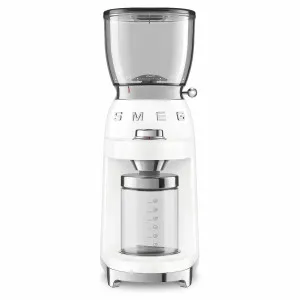 Smeg 50's Retro Style Coffee Grinder White CGF01WHAU by Smeg, a Small Kitchen Appliances for sale on Style Sourcebook