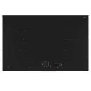 NEFF 80cm N 90 Flex Induction Cooktop with Flex Design Metallic Silver T68YYY4C0H-MS by NEFF, a Cooktops for sale on Style Sourcebook